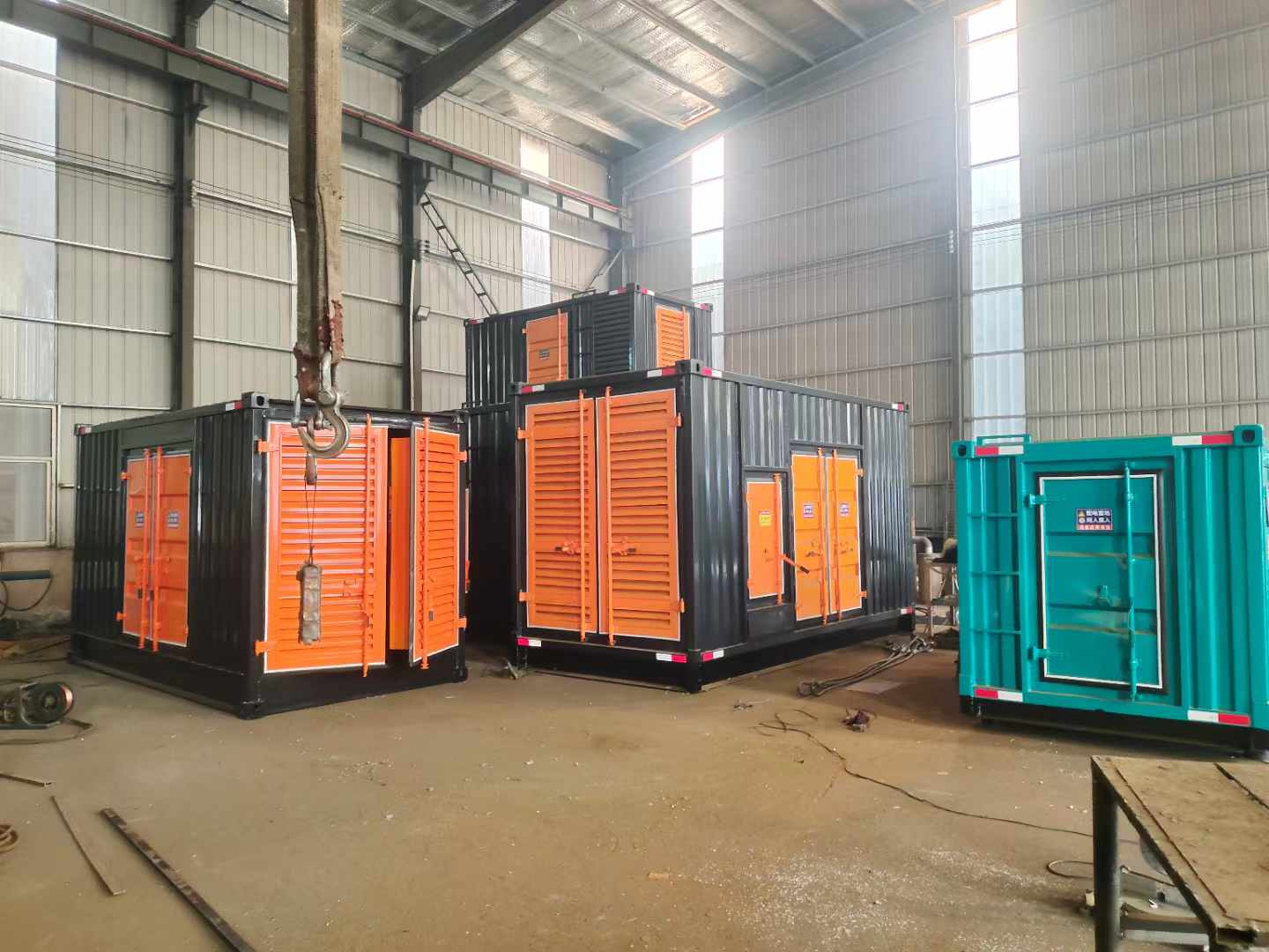 兰西500kw柴油发电机组可以带动多少功率设备?